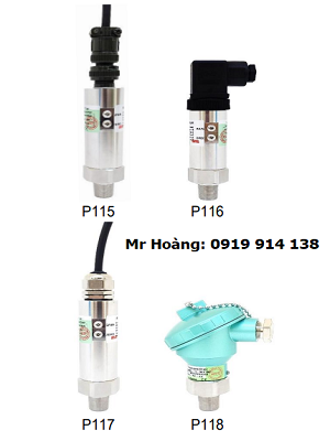 Cảm biến áp suất Wise P115, P116, P117, P118